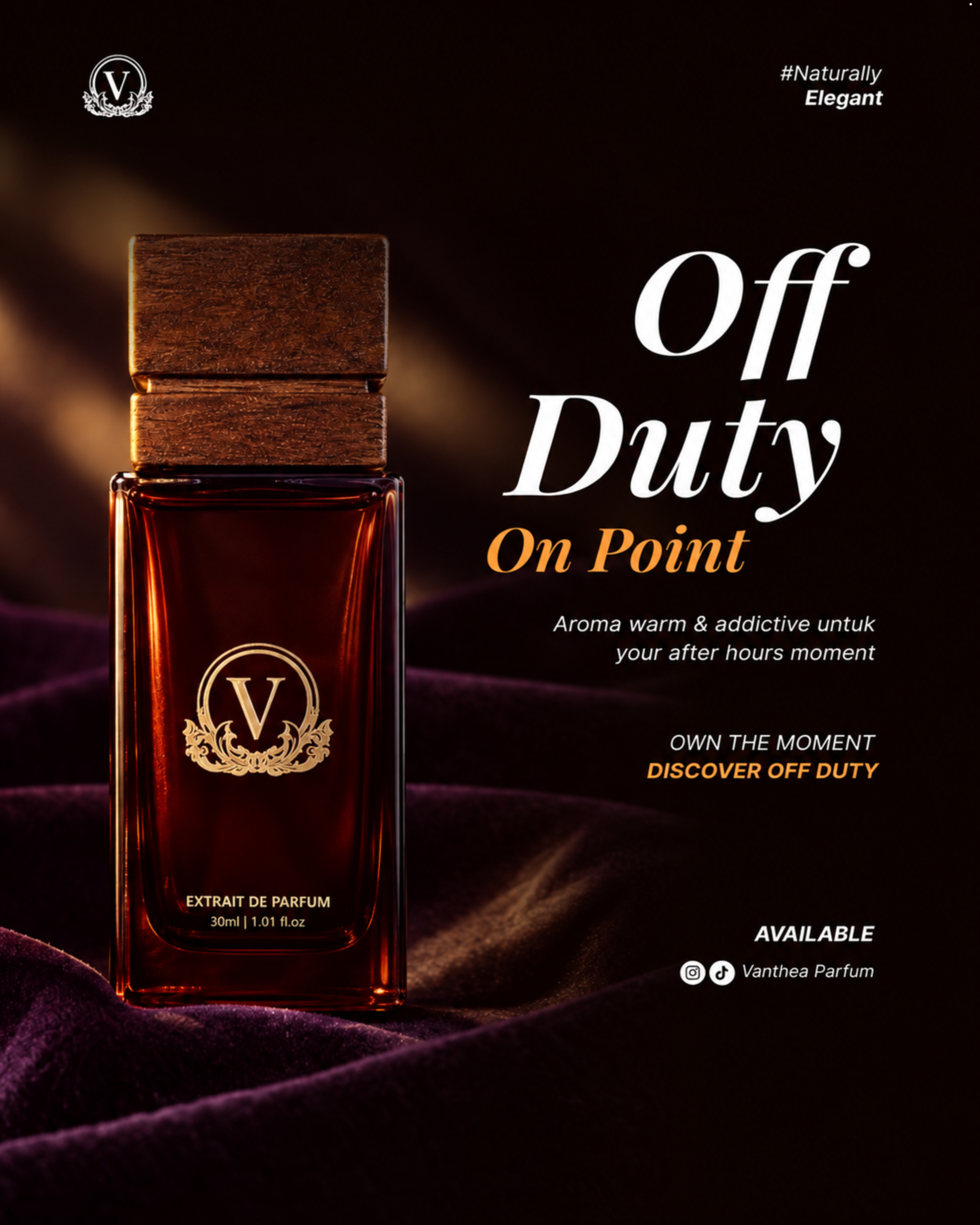 OffDuty For Unisex - Extrait De Parfum 30 ml
